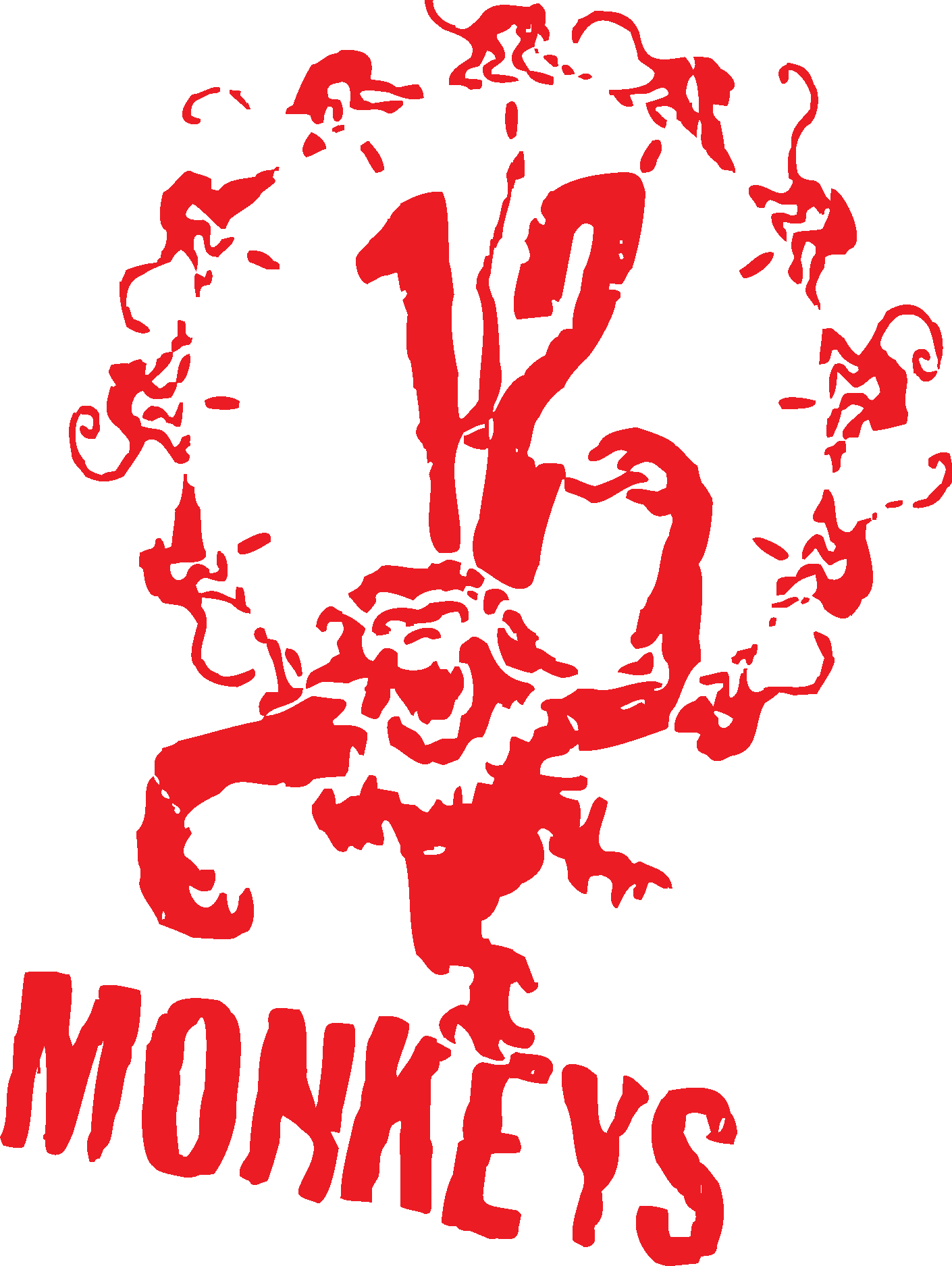 12 Monkeys Logo Vector Logo